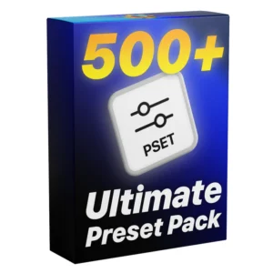 video editing preset pack